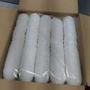 100 Pcs Paper Easter Mache Eggs, 3"x2.3" White DIY Craft Supplies Blank Paper Mache Eggs for Crafts Decorating Fillable Paintable to Paint Decorate DIY for Halloween Christmas Easter Party