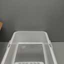 Stainless Steel Cat Litter Box with Lid, XL Metal Litter Box for Big Cats, Extra Large Litter Box with High Sides, Never Absorbs Odors, Non-Sticky, Easy Clean, Anti-Urine Leakage, with Scoop (4 - White (Pack of 1))