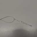 Sea Team Clear Glass Icicles Drops Ornaments for Christmas Tree Decorations, 3.9-5.9 inches, Set of 36