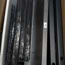 Huuger 63 Inch TV Stand for 65, 70 Inch TV, 11 Drawer Long Dresser with Power Outlets and LED Lights, Entertainment Center with Storage, Grey Dresser with PU Leather Surface (63*13*26.8 Inches)