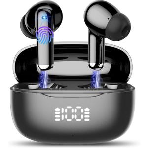 AI Translation Earbuds Real Time, 134 Languages Translator Earbuds, 6 Translation Modes, 40H Audifonos Traductores, No Subscription Translation Headphones for Travel/Business/Learning