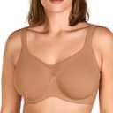 HSIA Minimizer Bras for Women Plus Size, Full Coverage Coolcomfort T Shirt Unlined Bra with Underwire for Heavy Breast 36DD