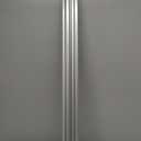 Double Curtain Rod 72 to 144 Inch, HOTOZON 1 Inch Heavy Duty Double Curtain Rods for Windows 60 to 140 Inches(5-11.6 ft), Telescoping Drapery Rod with Simple End Finials, Silver