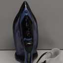 Steam Iron for Clothes 20s Fast Heating, 1700W Iron with 15.21oz Large Water Tank, 3-Way Auto shutoff, Burst Steam, Spray Mist, Anti-Drip, Self-Cleaning, Vertical Ironing for Home, Blue