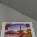 Ravensburger - Mount Fuji Cherry Blossom - 1000 Piece Jigsaw Puzzle - Stunning, Vivid Imagery of Springtime Trees - Idyllic Japan Scene - Ideal Gift - Frameable Art - Puzzles for Adults