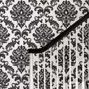 NuWallpaper Ariel Black and White Damask Peel and Stick Wallpaper, Removable Wallpaper, 20.5 in x 18 ft