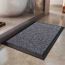 Heavy Duty Absorbent Quick Dry Bathroom Rugs Non Slip Bath Mat, Upgrade Rubber Ddging Bathroom Floor Mats