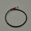 X AUTOHAUX 65cm 25.59" Length 10mm ID Motorcycle Hydraulic Brake Line Oil Hose Pipe 28 0 Stainless Steel Braided Cable for ATV Motocross Sport Bikes Black