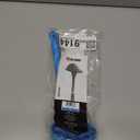 DI ORO Silicone Ladle  Soup Ladle for Cooking & Serving Heat-Resistant - Large Kitchen Soup Ladle Nonstick Cookware Safe - Soup Serving Spoon with Wide Bowl - Silicone Utensil Dishwasher Safe (Black)