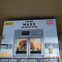 Kalorik MAXX Air Fryer Oven, 26 Quart 10-in-1 Countertop Toaster Oven & Air Fryer Combo - Fry, Bake, Roast, Rotisserie, & More, Large Glass French Doors & 9 Accessories, 1700-Watts, Stainless Steel