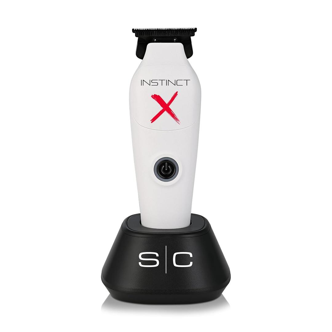 StyleCraft Instinct Professional IN2 Vector Motor Cordless Hair Trimmer with Intuitive Torque Control, 3 Modular Lids