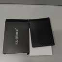 RUNBOX Wallet for Men Slim Rfid Leather 2 ID Window With Gift Box | Slim, Rfid, 2 ID Window, With Gift Box, Slim, Rfid