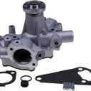Holdwell Water Pump MIA880462 MIA880461 M805843 compatible with John Deere 4300 4400 4500 4600 4700 Compact Tractors
