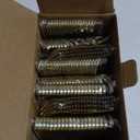 FOCUSLINE 160 Pack Gold Plastic Silverware Set, including 80 Gold Forks, 40 Knives, 40 Spoons, Disposable Flatware Heavy Duty Plastic Cutlery Set for Weddings, Catering, Parties, Dinners