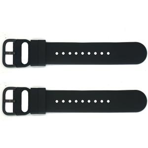 Extender Bands for Apple Watch Series 11 10 9 8 7 6 SE 5 4 3 2 1 Watch Band, Extenders Silicone for Larger Wrist or Ankle Wear (Black)