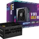 Cooler Master V850 SFX Gold 850W Fully Modular Power Supply – 80+ Gold Certified SFF PSU, ATX 3.1 & PCIe 5.1 Ready, 90° Angled Cable, Low Noise, Small Form Factor ITX PSU, Black