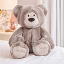 GUND Mukki Teddy Bear, Premium Stuffed Animal for Ages 1 and Up, Brown/Cream, 16, One Size