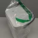 Small Trash Can with Lid Mini Kitchen Hanging Trash Can Tightly Sealed Odor Free, Small Countertop Compost Bin for Scraps from Daily Cooking, Mountable Trash Bin for Kitchen Counter, 5L/1.3 White