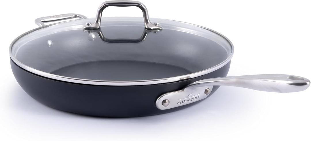All-Clad HA1® Expert Nonstick, 12" Chef's Frying Pan, Induction Ready