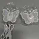 Motion Sensor Night Light, 1200mAh Rechargeable Night Light with 2 Color Temperatures, Adjustable Brightness, Magnetic Nightlight for Kids, Closet, Hallway, Stairs, Bedroom (2-Pack)