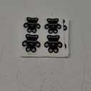 Dog Paw Protector for Senior Dogs - Anti-Slip Dog Paw Pads for Dogs Traction on Hardwood Floors, Paw Grips Stickers with Stronger Adhesive for Slippery Floors, 12 Sets (48pcs) Clover Black S