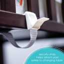 Summer Infant Contoured Changing Pad Includes Waterproof Changing Liner and Safety Fastening Strap with Quick-Release Buckle