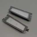 AJP Distributors 2-Piece Bright White Full SMD LED Rear Bumper License Plate Lights Tag Lamps Assembly Pair Left & Right Set Compatible/Replacement For CTS CTS-V Sedan 4-Door 2008 2009 2010 08 09 10