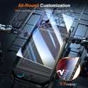 LK for Nintendo Switch 2 Screen Protector [2025 Verision] One-Pull Install &Auto-Dusting 0 Bubble, Switch 2 Screen Protector Tempered Glass, Anti-Scratch, Full Coverage HD Ultra, 2 Pack