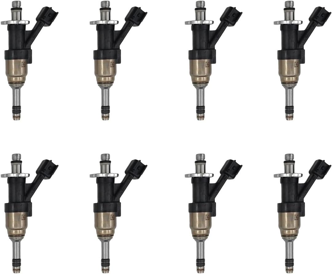 8pcs OEM Fuel Injectors Compatible with Chevrolet Silverado 1500 2500 Tahoe Suburban Cheyenne GMC Sierra 1500 Yukon 5.3L 2014 2015 2016 2017 2018 Replace# 12668390 FJ1217 OE# F24018200