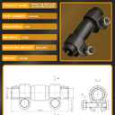 13pc Set Front Suspension Kit Ball Joint Sway bars Tie Rod End Adjusting Sleeve Track Bar Replacement for Jeep for Wrangler