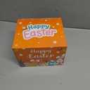 Jumbo Easter Eggs Filled with LED Puffer Balls, 8-Pack Light-Up Squeeze Stress Relief Toys for Kids, Easter Egg Hunt Fillers Treats Easter Basket Stuffers for Kid Toddler Boys Girls