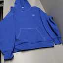 Aelfric Eden Womens Sweatsuits 2 Piece Set Oversized Fleece Hoodie and Sweatpants Track Suits Sweat Matching Lounge Pants (Medium, Blue)