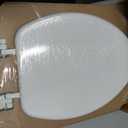 Bemis 1400TTA Economy Durable Wood Toilet Seat, Made in USA, Elongated, White