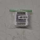 ORIA Refrigerator Thermometer, Wireless Digital Freezer Thermometer with 2 Sensors, Indoor Outdoor Thermometer, Audible Alarm, Min and Max Display, LCD Display for Home, Restaurants (White)