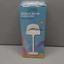 Shower Lamp - Waterproof Bathroom Lamp with 16 Color Ocean Wave Projector, Rechargeable Shower Light with Touch & Remote Control, Cordless Light for Inside Shower/Bathtub (Beige)