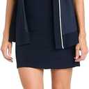 R&M Richards Women's 2-Piece Knee-Length Dress Set W/Sheer 3/4 Sleeve Embellished Jacket - Formal Cocktail Party Outfit 16W