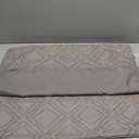 JELLYMONI Pillowcases Standard Size Grey 2 Pack Boho Plaid Bed Pillow Covers 20x26in Polyester Envelope Pillow Shams Tufted Bohemian Textured (Pillows are not Included) 