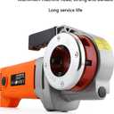 Portable Electric Pipe Threader Pipe Threading Machine with 6 Dies, 2300W Pipe Threading Tool for Galvanized Pipe Iron Pipe Threading 1/2" to 2" (110V)
