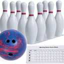 Champion SportsWeighted Foam Bowling Pin Set