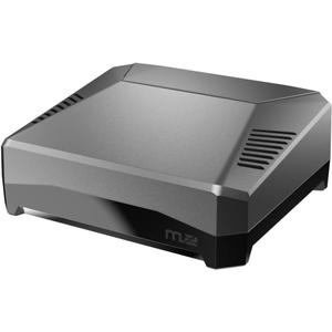 Argon ONE M.2 Aluminum Case for Raspberry Pi 4 with SATA SSD Support | Power Button and Fan | Compatible B-Key and B+M Key