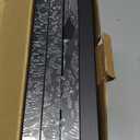 KINLINK 6x8 Picture Frame Black, Solid Wood Frames with Acrylic Plexiglass for Pictures 4x6 with Mat or 6x8 without Mat, Tabletop and Wall Display Photo Frame, Set of 4