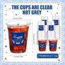 Amyhill 60 Pack 12oz Graduation Cups 2026 Graduation Decorations Disposable Plastic Cups Sturdy&Durable Drinkware for Class of 2026 Decorations Congrats Grad Party Favors Supplies (Red,Blue and White)