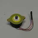 Creality K1/K1 Max/K1C Extruder Motor, Original K1 Max Circular Stepper Motor 3D Printer Extruder Stepper Motor 0.8A 12 Tooth Gear, 3D Printer Stepping Motor for K1 SE/Ender 3 V3/Ender 3 V3 Plus