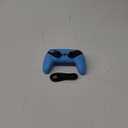 Dinosoo RGB Wireless Controller for PS5/PlayStation 5 PC, Bluetooth Controller with Turbo, Macro, Dynamic Vibration, 6-Axis Motion Control, 3.5mm Audio Jack, 1000mAh Battery, Speaker - Blue