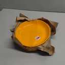 Fiesta Luncheon Bowl Plate (8.5")  Durable Ceramic, Lead-Free, Dishwasher/Microwave/Oven Safe  Made in USA Dinnerware - Daffodil