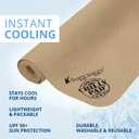FROGG TOGGS Chilly Pad, Instant Cooling Towel, Long Lasting, Reusable, Sports and Outdoors Neck Towel 33x13