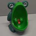 Cute Frog Standing Potty Training Urinal for Boys Toilet with Funny Aiming Target - Blackish Green