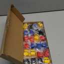 Valentines Day Cards for Kids School - 24 Valentine Slang Cards with Keyboard Clicker Keychains - Valentine Classroom Exchange Gifts for Boys GirlsTeen - Funny Fidget Toys for Class Party Favors