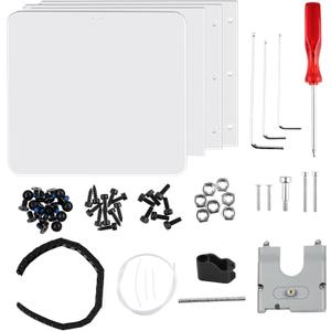 3D Printer Enclosure Kit for FLASHFORGE Adventurer 5M, Constant Temprature, Reducing Noise and Dustproof, DIY Enclosure Kit, Supports High Temperature Filaments Printing, Like ABS, ASA and PC