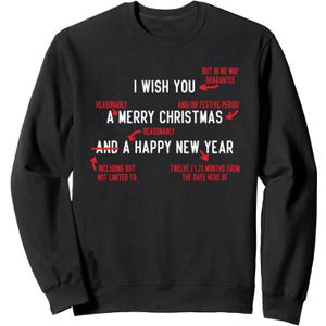 Attorney Santa Claus Merry Xmas Law Student Christmas Lawyer Sweatshirt XL